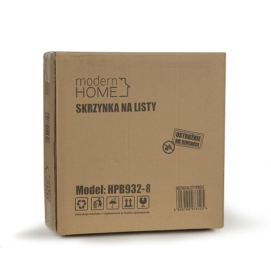 Cassetta postale lettere giornali acciaio zincato ModernHome