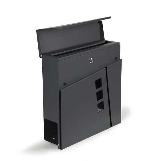 Cassetta postale lettere giornali acciaio zincato