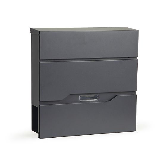 Cassetta postale per lettere e giornali in acciaio zincato