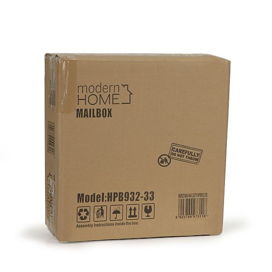 Cassetta postale per lettere e giornali in acciaio zincato