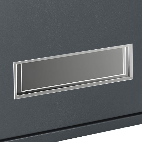 Cassetta postale per lettere Gustav antracite