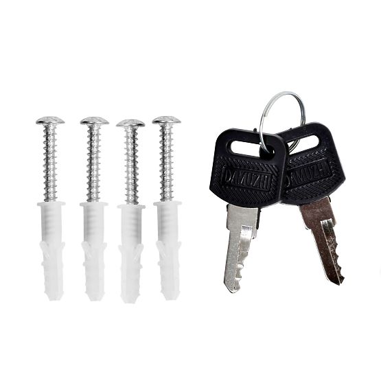 Cassetta postale per lettere Gustav nera