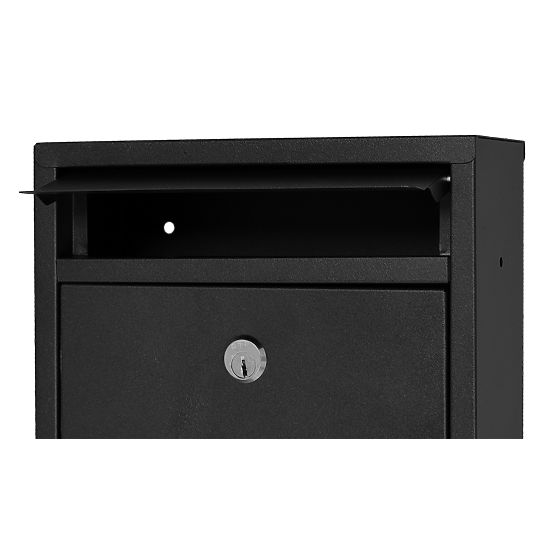 Cassetta postale per lettere Gustav nera