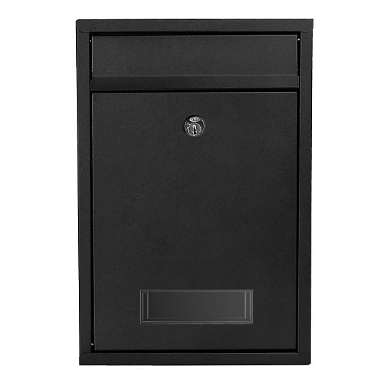 Cassetta postale per lettere Gustav nera