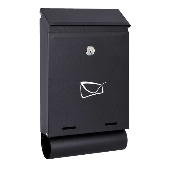 Cassetta postale per lettere Hadvar nera