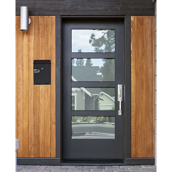 Cassetta postale per lettere Odvin nera