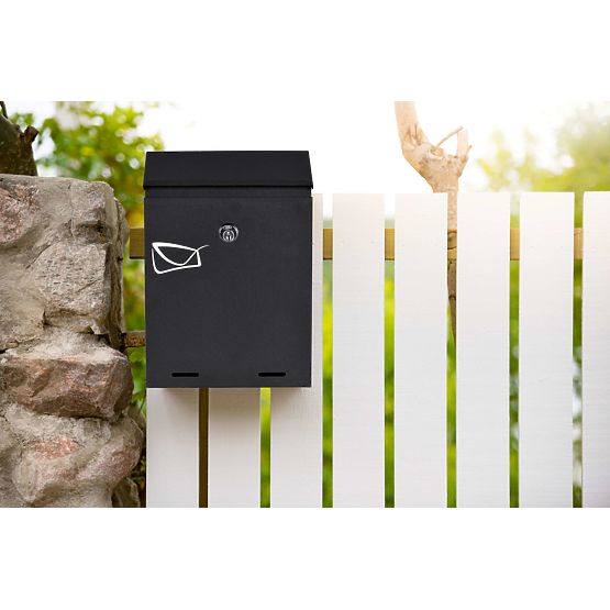 Cassetta postale per lettere Odvin nera