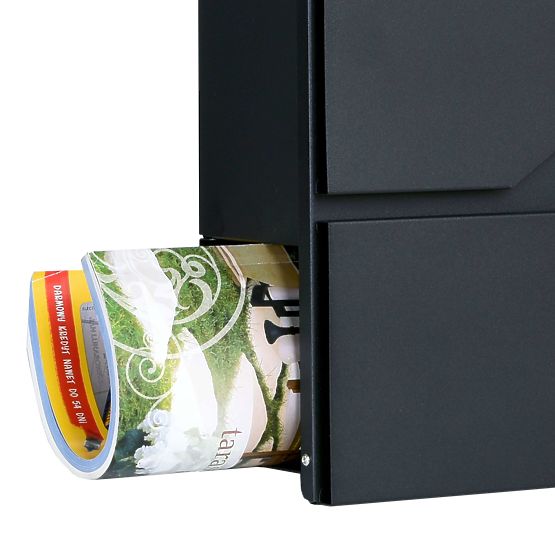 Cassetta postale per lettere Vidar nera