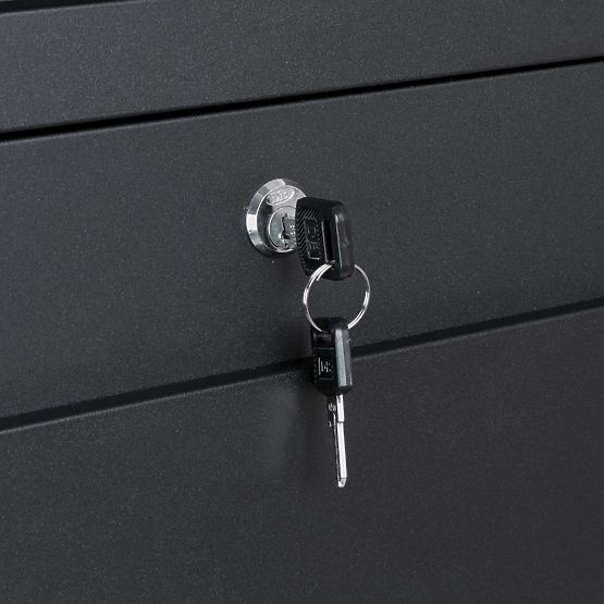 Cassetta postale per lettere Vidar nera