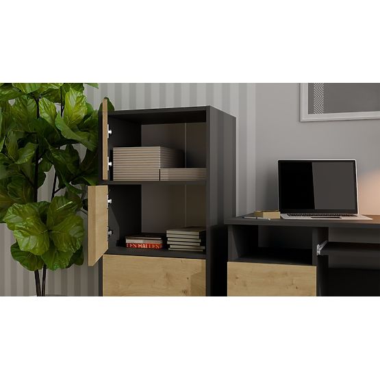 Cassettiera ALMA ALMA ANTRACITE ARTISAN