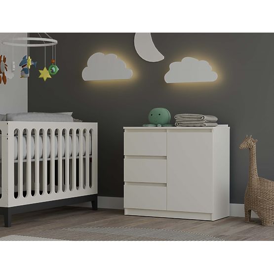 Cassettiera Malwa 1D3S CASHMERE BEIGE