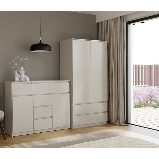 Cassettiera Malwa 2D6S CASHMERE BEIGE