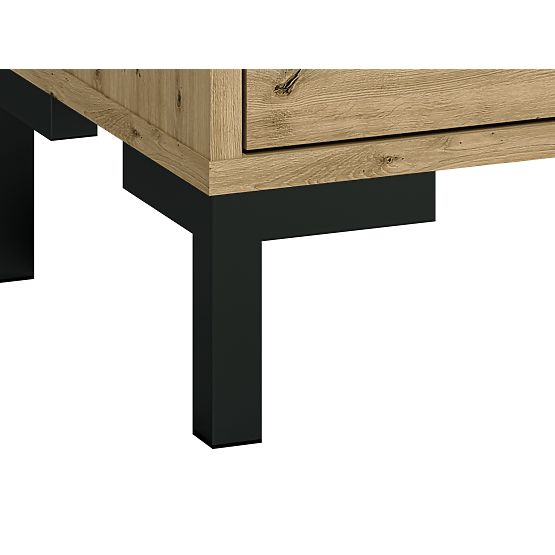 Cassettiera Nevio - rovere artigianale