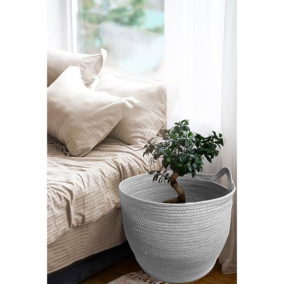 Cesti BOHO naturali - set di 3 pezzi