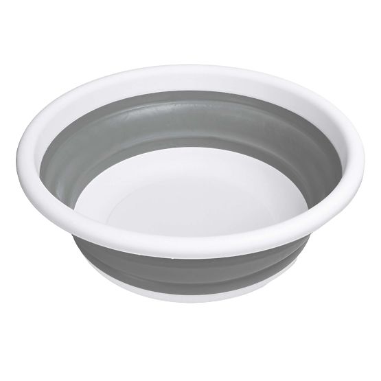 Ciotola rotonda 37 cm bianco-grigia ELBA COMPACT 9 litri