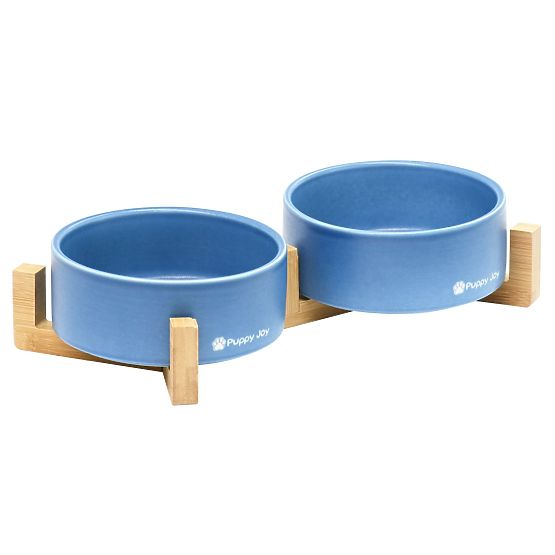 Ciotole in Ceramica per Cani o Gatti Blu PJ-080