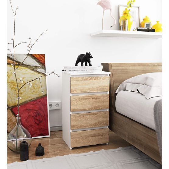 COMÒ CL4 PK BIANCO / ROVERE SONOMA