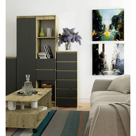 COMÒ CL6 PK ROVERE ARTISAN / GRIGIO