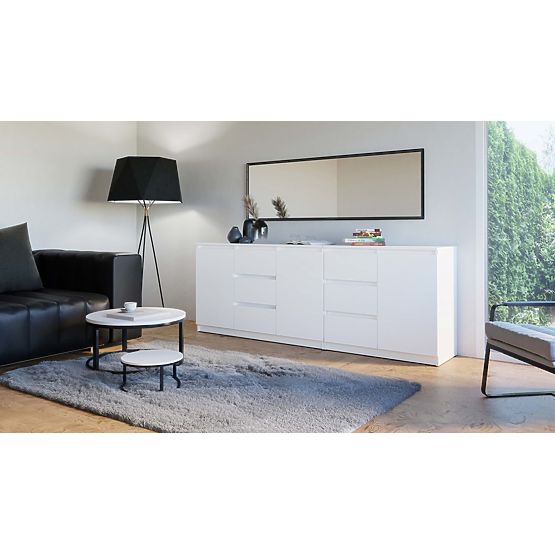 Comò COSTA 1D3S/2D3S BIANCO