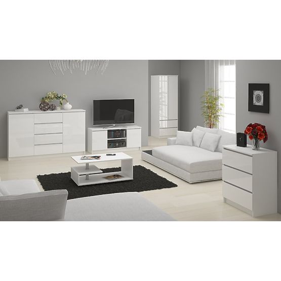 COMÒ K120 6 CASSETTI CLP PK BIANCO LUCIDO