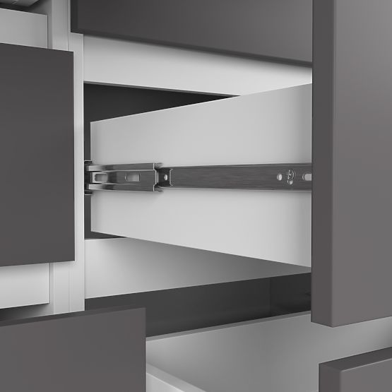 COMÒ K120 8 CASSETTI BIANCO / GRIGIO