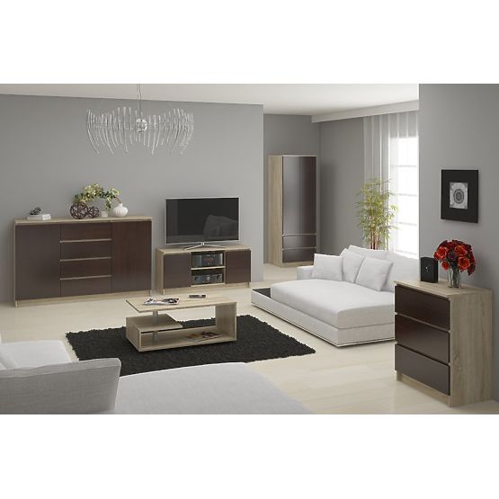 COMÒ K140 6 CASSETTI CLP ROVERE SONOMA / WENGE