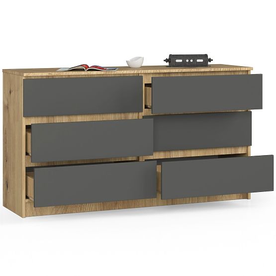 COMÒ K140 6SZ CLP ROVERE ARTISAN / GRIGIO
