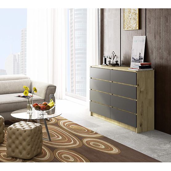 COMÒ K140 8SZ CLP ROVERE ARTISAN / GRIGIO