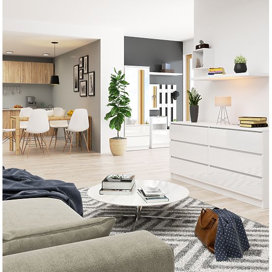 COMÒ K160 6SZ CLP PK BIANCO LUCIDO