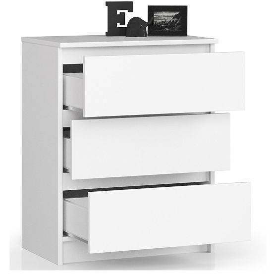 COMÒ K60 3 CASSETTI CLP BIANCO