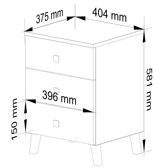 COMÒ MOBI K-03 BIANCO NERO