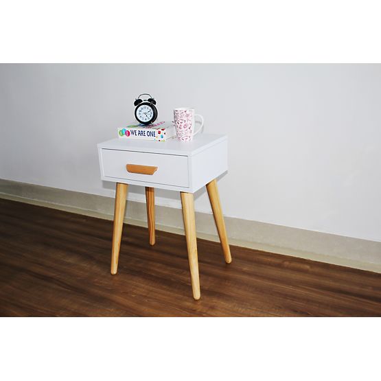 Comodino con cassetto LANA