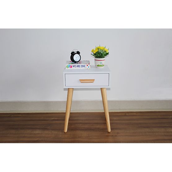 Comodino con cassetto LANA