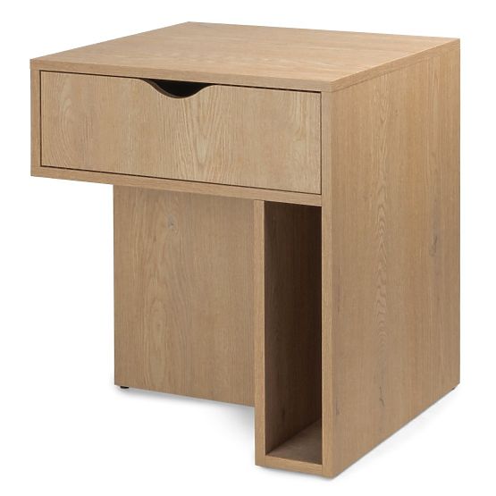 Comodino con cassetto Mura Rovere Cremona Torro
