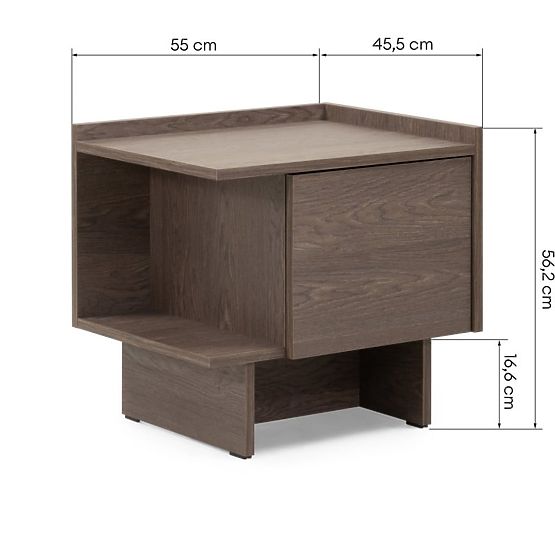 Comodino Kanso, Rovere Baltic Storm