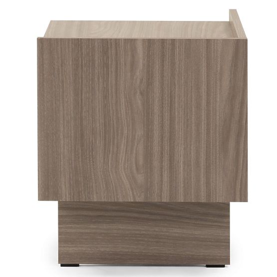 Comodino Kanso, rovere perlato