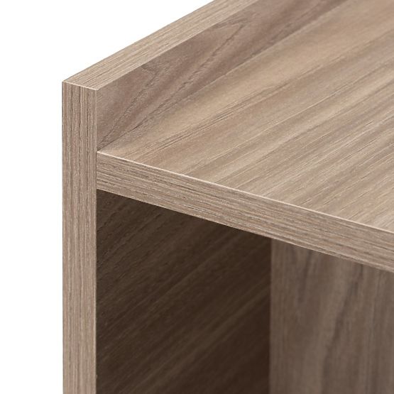 Comodino Kanso, rovere perlato