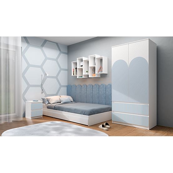 Comodino Malwa M2 ARTESO BLUE / Blu