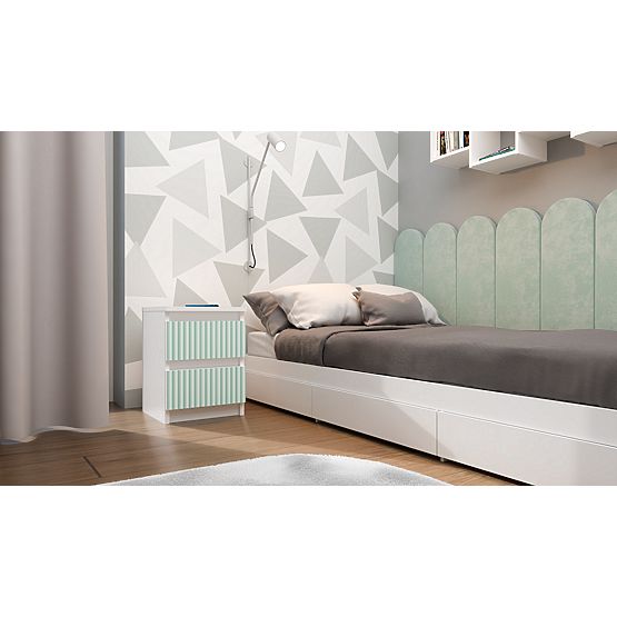 Comodino Malwa M2 ARTESO MINT / Menta