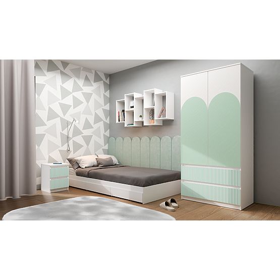 Comodino Malwa M2 ARTESO MINT / Menta
