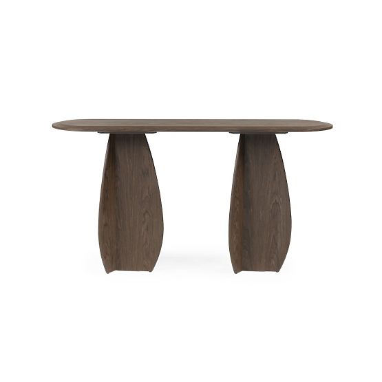 Consolle/scrivania Noku 150 cm, noce scuro