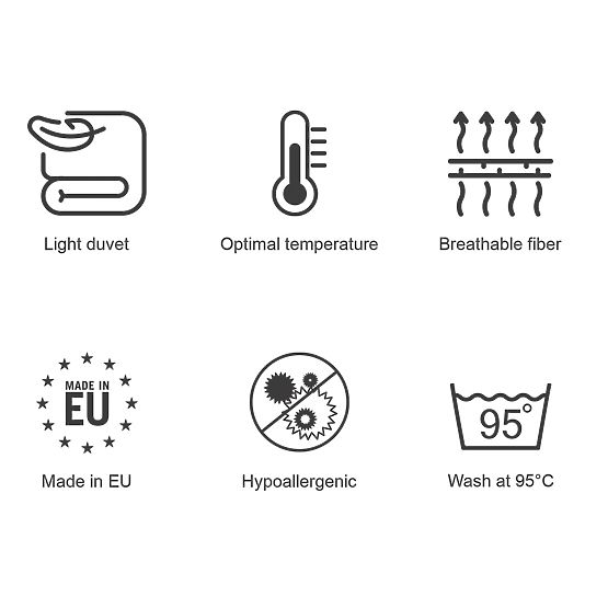 Coperta INEZ colore bianco caro stile classico decoking