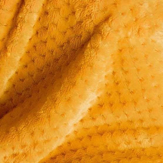 Coperta SHLEEPY arancione jacquard in stile classico 130x180