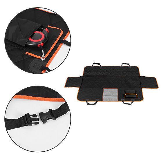 Copertura per auto per cani sedile posteriore taglia universale