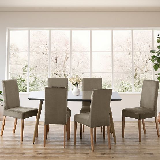 Copertura per divano RESTILO SENTO colore beige stile classico liscio