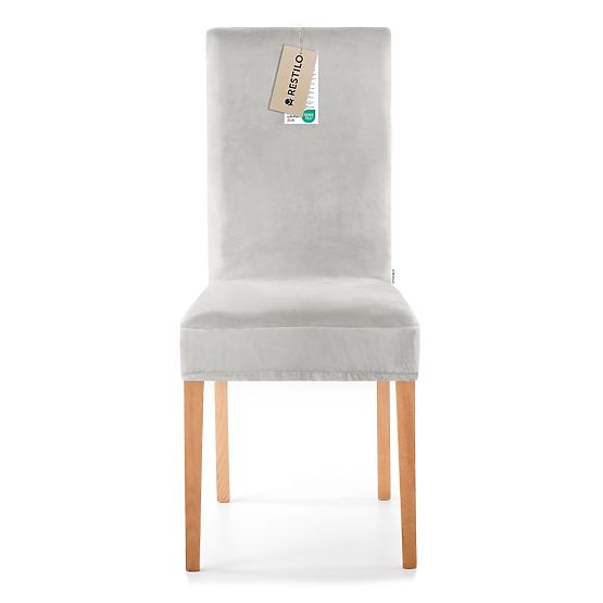 Copertura per divano RESTILO SENTO colore grigio liscio stile classico