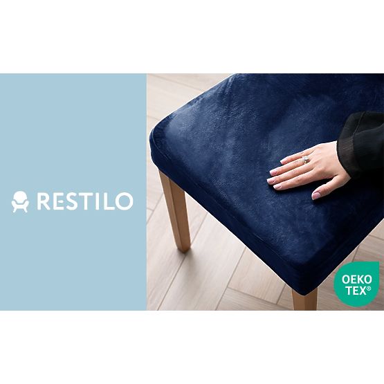 Copertura per divano RESTILO SENTO colore indaco stile classico liscio