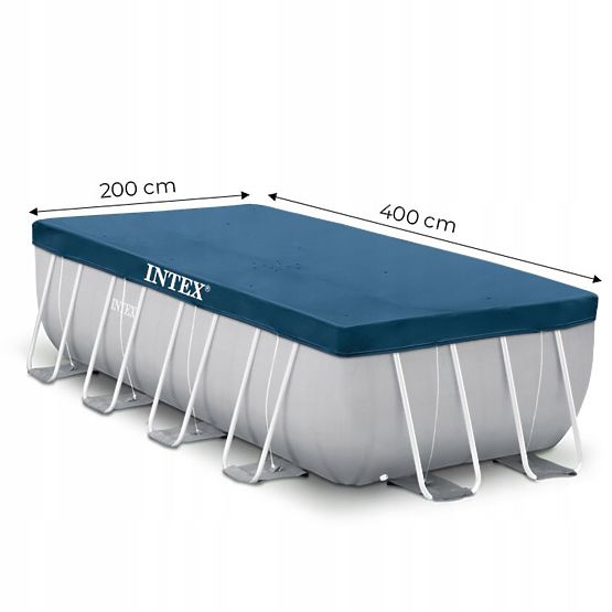 Copertura per piscina con telaio 400x200 cm INTEX