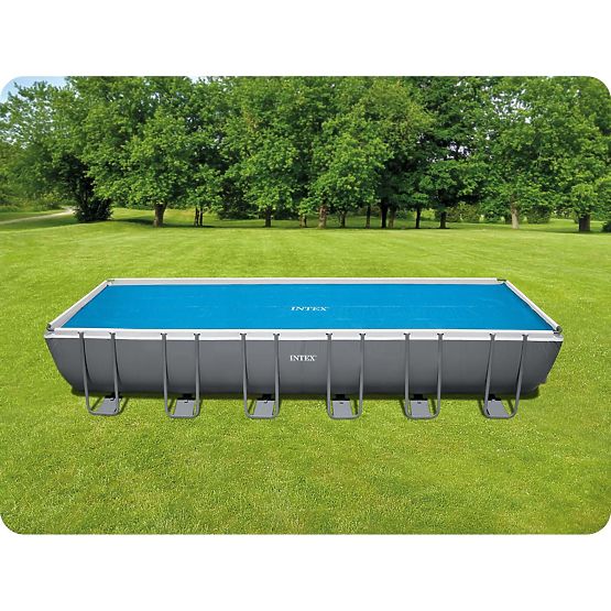 Copertura solare per piscina con telaio 732 cm INTEX 28017