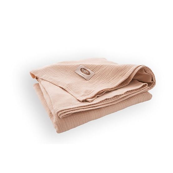 Copriletto in mussola 210x240 beige